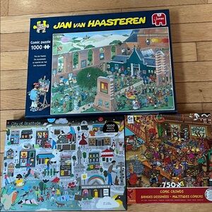 Jan van Haasteren Comic Puzzle Set
